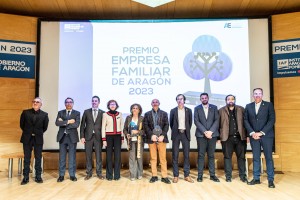 Foto familia Premio Empresa Familiar Aragón