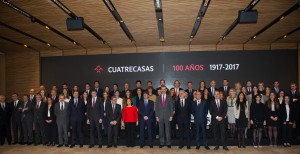 CUATRECASAS CELEBRACION CENTENARIO VISITA REY FELIPE VI