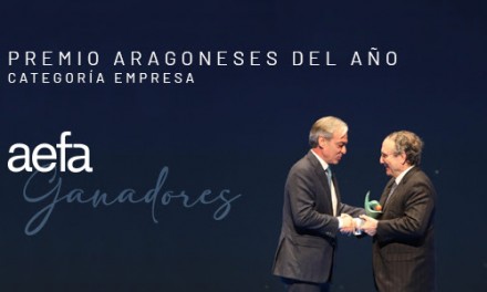 AEFA, Premio Aragoneses del Año 2022 en la categoría de empresa