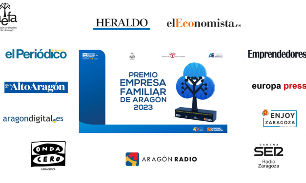 Así contaron los medios el Premio Empresa Familiar de Aragón 2023, una cita que se consolida