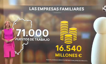 La empresa familiar, en los informativos de Aragón TV
