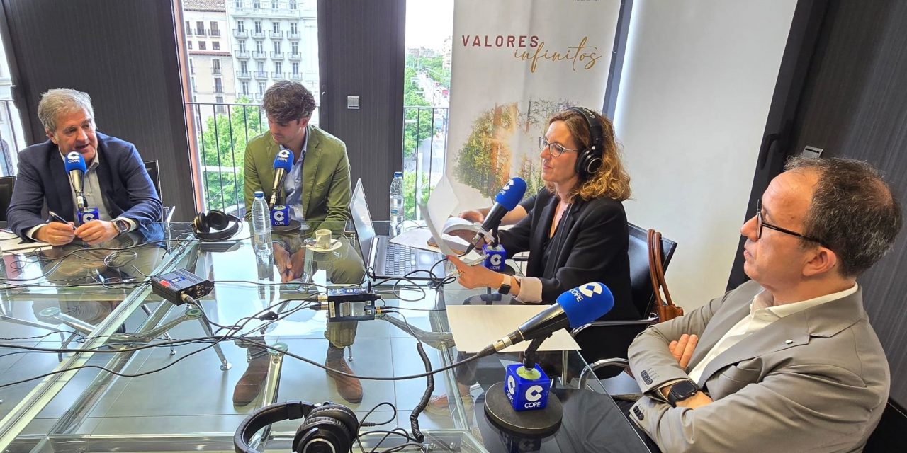 COPE Zaragoza emite su programa ‘Mediodía COPE’ desde nuestra sede
