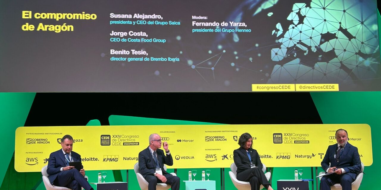 La empresa aragonesa muestra su fortaleza en el XXIV Congreso CEDE